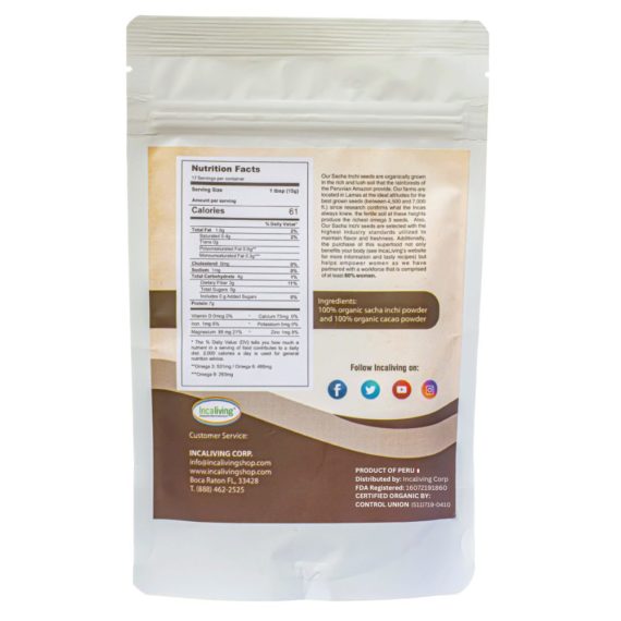 sachi cacao complete protein powder