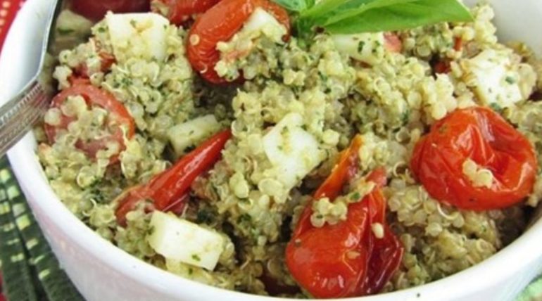 Quinoa with Sundried tomatos
