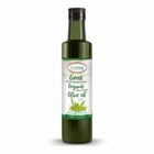 100% Organic, First cold Pressed, Extra Virgin with a 0.3% acidity made from only koreneiki olives